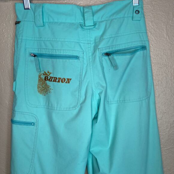 Burton Girl's Mint Green Snowboard Pants Size XL - Picture 7 of 14